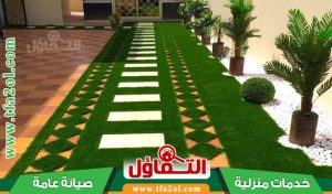تركيب عشب صناعي بالدمام (0500321743)| أسعار تنافسية + ضمان 10 سنوات ✅