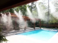 تركيب انظمة الضباب والرذاذ بالرياض (0504337358) تبريد فعال حتى 15°م أقل