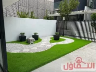 شركة تركيب عشب صناعي جدة 0559914679 خصم 30% للمساحات فوق 100م²