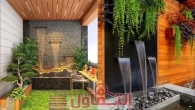 تصميم شلالات بالقطيف (للإيجار)| نظام ري ذاتي + توفير 40% في استهلاك الماء