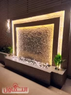 تصميم شلالات بالرياض (0504337358) تركيب نوافير منزلية بلمسات عصرية