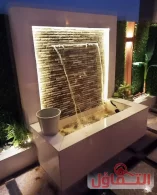 تصميم شلالات بالرياض (0504337358) تركيب نوافير منزلية بلمسات عصرية