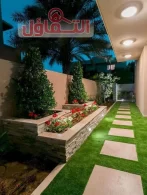 شركة تنسيق حدائق غرب الرياض | شلالات وعشب جداري مميز بخدمة 24ساعة