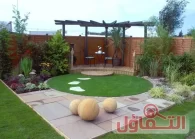 شركة تنسيق حدائق غرب الرياض | شلالات وعشب جداري مميز بخدمة 24ساعة